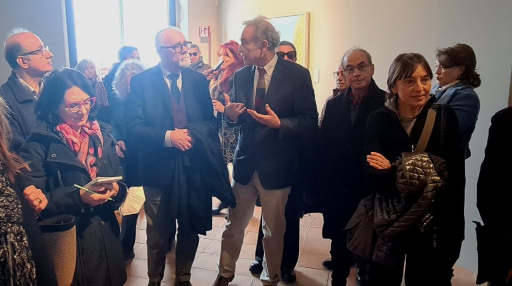 Taormina Palazzo Ciampoli Inaugurata La Mostra Teatr S Di Pedro